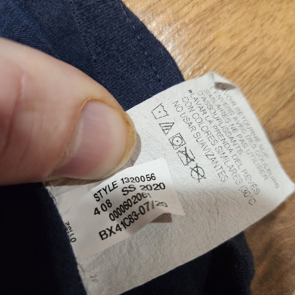 Under Armour HeatGear Tactical Shirt Large Navy USA Flag Circle Stars Logo Tee - Picture 4 of 7